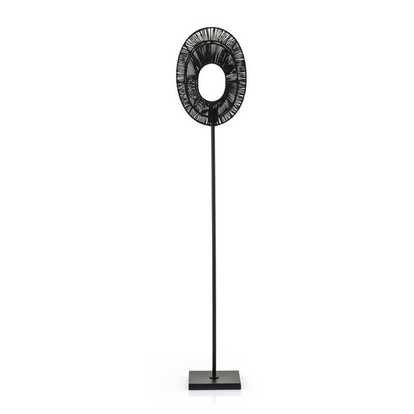 By Boo Vloerlamp Ovo - Stijlvolle Zwarte Vloerlamp