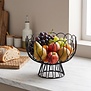 Fruitschaal Wired zwart