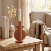 Kandelaar Bubble terracotta