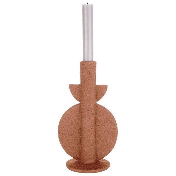 Present Time Kandelaar Bubble terracotta