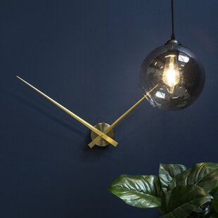 Wandklok Little Big Time goud Ø 77,5 cm