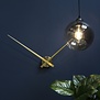 Wandklok Little Big Time goud Ø 77,5 cm