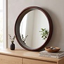Spiegel 55x10x55 cm DENAHI hout roodbruin