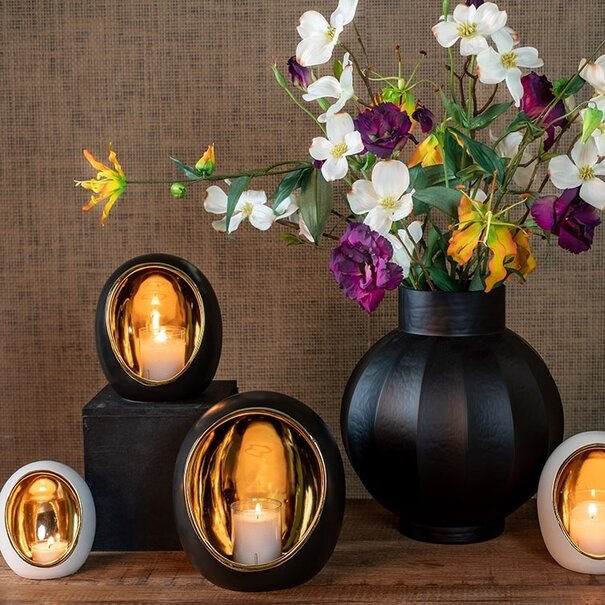 Countryfield Kunsttak Gloriosa goud - Luxe zijden bloem voor in huis