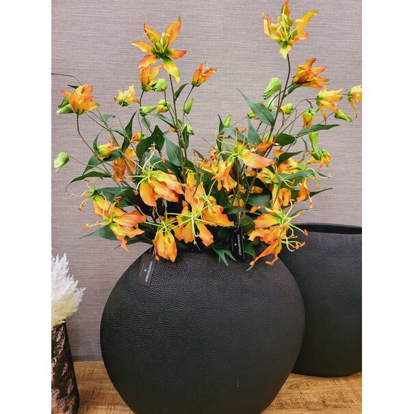 Countryfield Kunsttak Gloriosa goud - Luxe zijden bloem voor in huis