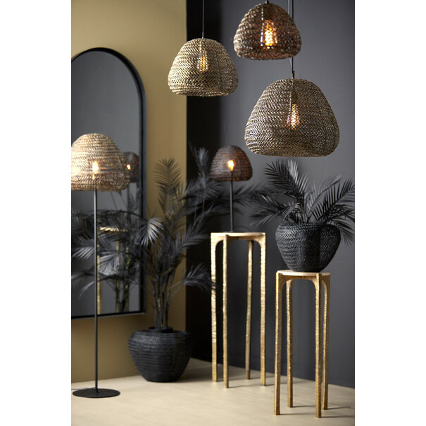 Light en Living Vaas deco Ø35x27 cm FINOU mat zwart van Light & Living