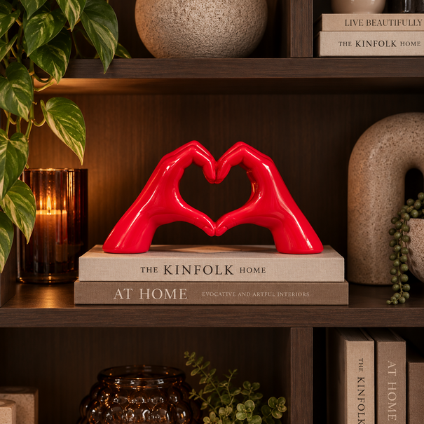 Countryfield Ornament Love L  rood