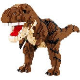 3D bouwset Tyrannosaurus bruin