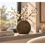 Vaas deco 30x11x30,5 cm BUBIO antiek brons