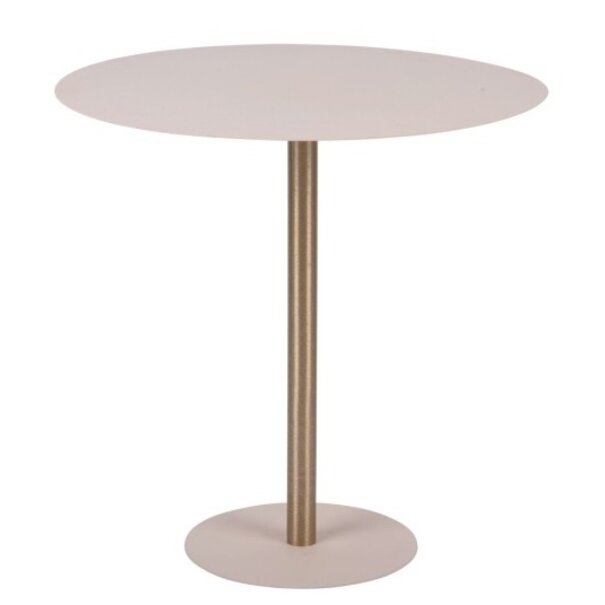 Leitmotiv Bijzettafel Dex Warm grijs Ø 50 cm