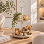 Etagere Lukas met oog beige S