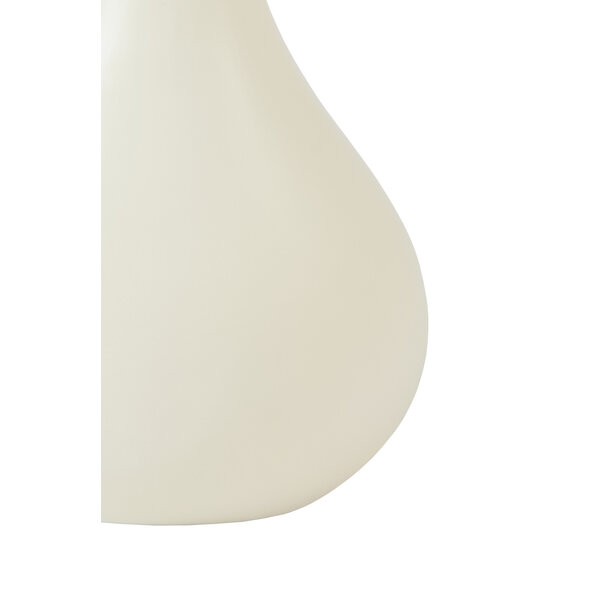 Light en Living Vaas deco 24,5x16,5x55 cm LINETA wit