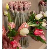 Vaas Tulips Mint Green ceramic tulip shaped S
