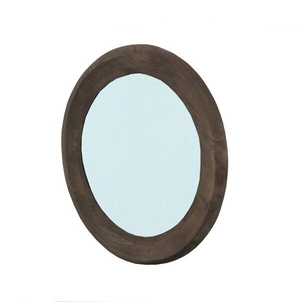 PTMD Spiegel Noam Bruin mango rond S