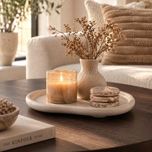 Schaal Tammy Taupe cement organic