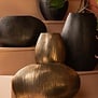 Pot Jowad Antique Gold alu sheet pot rib hoog ovaal S
