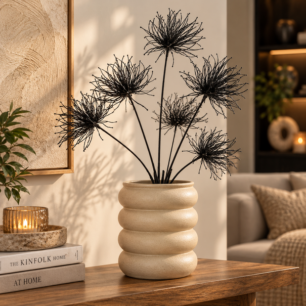 Countryfield Kunstbloem Grevillea M zwart