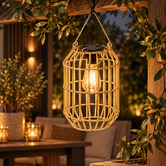 Solar lamp hangend LED Kalita M naturel