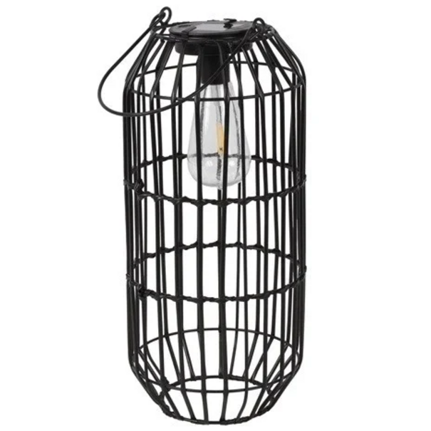 Countryfield Solar lamp hangend LED Kalita L zwart