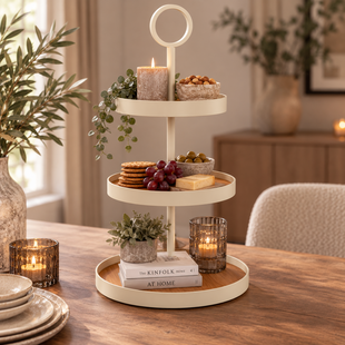 Etagere Deane L crème