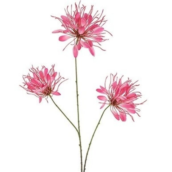 Countryfield Kunstbloem Lycoris donkerroze - L 12 x B 8 x H 94 CM