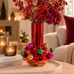 Vaas Glamour L rood