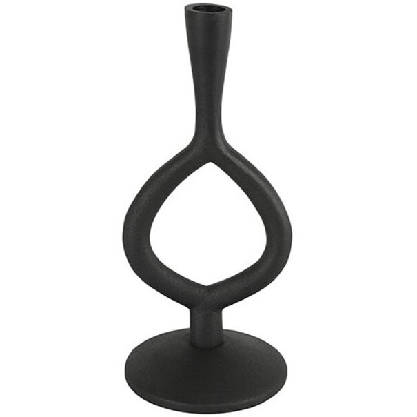 Countryfield Kandelaar Levie zwart 27 cm hoog