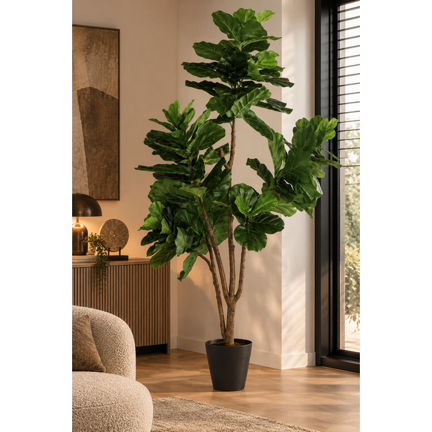 Countryfield Countryfield Kunstplant Ficus lyrata groen - Diverse afmetingen