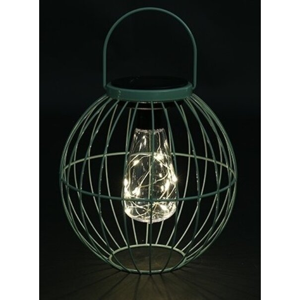 Countryfield Hanglamp LED solar Arli L groen