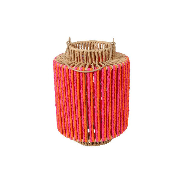 Countryfield Windlicht Bea S fuchsia/oranje