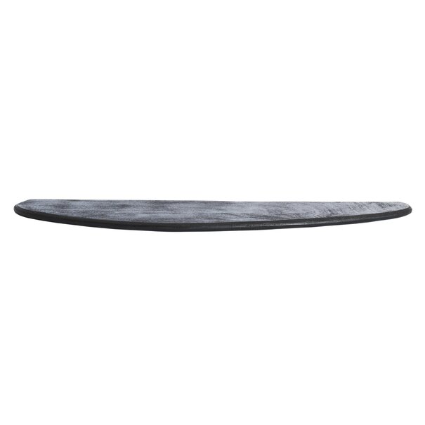 Light en Living Wandplank 90x19x2 cm GINOSA hout mat zwart