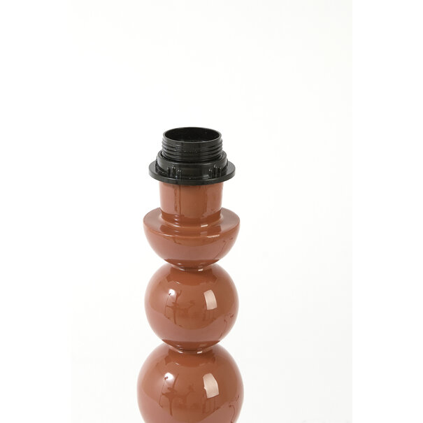 Light en Living Lampvoet Ø10x36 cm BARLES glanzend terra