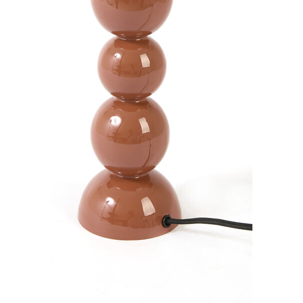 Light en Living Lampvoet Ø10x36 cm BARLES glanzend terra