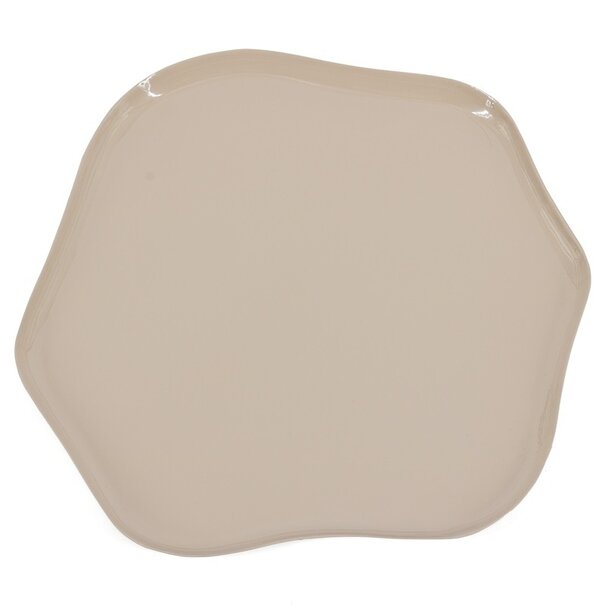 Metalen dienblad Haru glossy sand