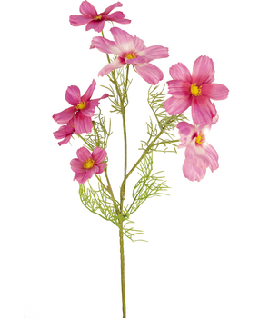 Greenmoods Kunstig Blomst Cosmos Fuchsia 74cm