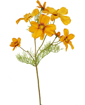 Greenmoods Kunstig Blomst Cosmos Oransje 74cm