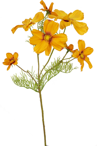 Greenmoods Kunstig Blomst Cosmos Oransje 74cm