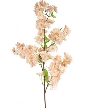 Greenmoods Kunstig Kirsebærblomst Rosa 100cm