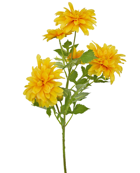 Greenmoods Kunstig Georgine Oransje 60cm