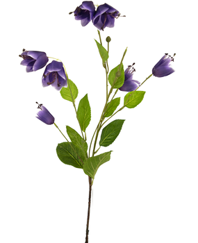 Greenmoods Kunstig Rutelilje Fritillaria Lilla 81cm Greenmoods Kunstig Rutelilje Fritillaria Lilla 81cm