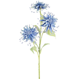 Greenmoods Kunstig Scabiosa Stilk Blå 70cm