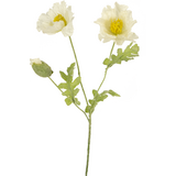 Greenmoods Kunstig Valmue Hvit 73cm Greenmoods Kunstig Valmue Hvit 73cm