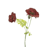 Greenmoods Kunstig Valmue Burgunder 73cm