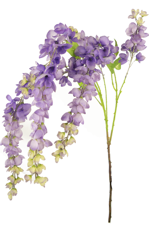 Greenmoods Kunstig Wisteria Lilla 115cm
