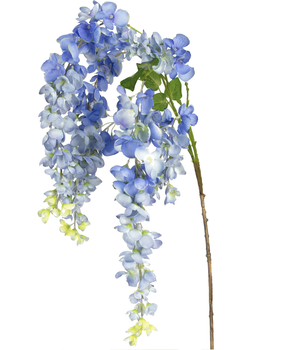 Greenmoods Kunstig Wisteria Gren Blå 115cm