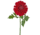 Kunstig Georgine Dahlia Rød 50cm