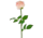 Kunstig Rose Classic Lys Rosa 54cm