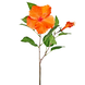 Greenmoods Kunstig Hibiscus Oransje 73cm
