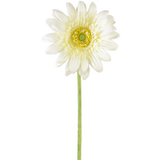 Greenmoods Kunstig Gerbera hvit 53cm Greenmoods Kunstig Gerbera hvit 53cm