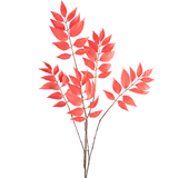 Greenmoods Kunstig gren Bregne forgrenet 78 cm rød